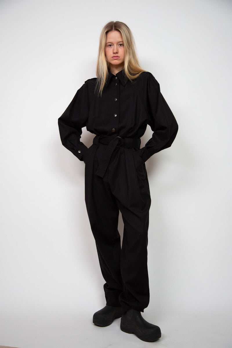 Yves Saint Laurent wool jumpsuit