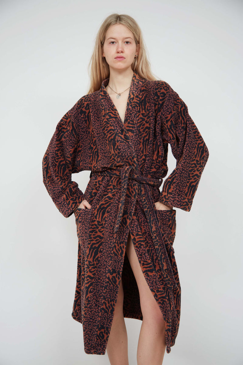 Yves Saint Laurent terry robe