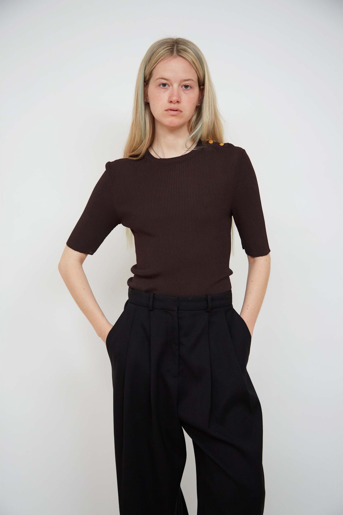 Hermes knitted T-shirt