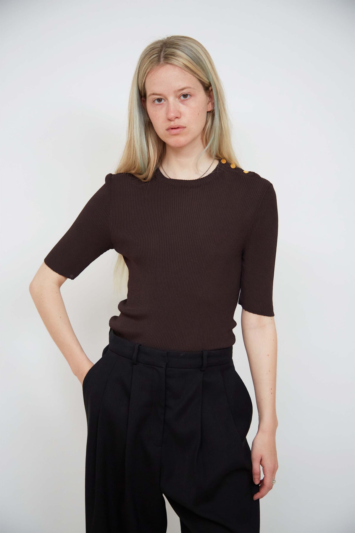 Hermes knitted T-shirt