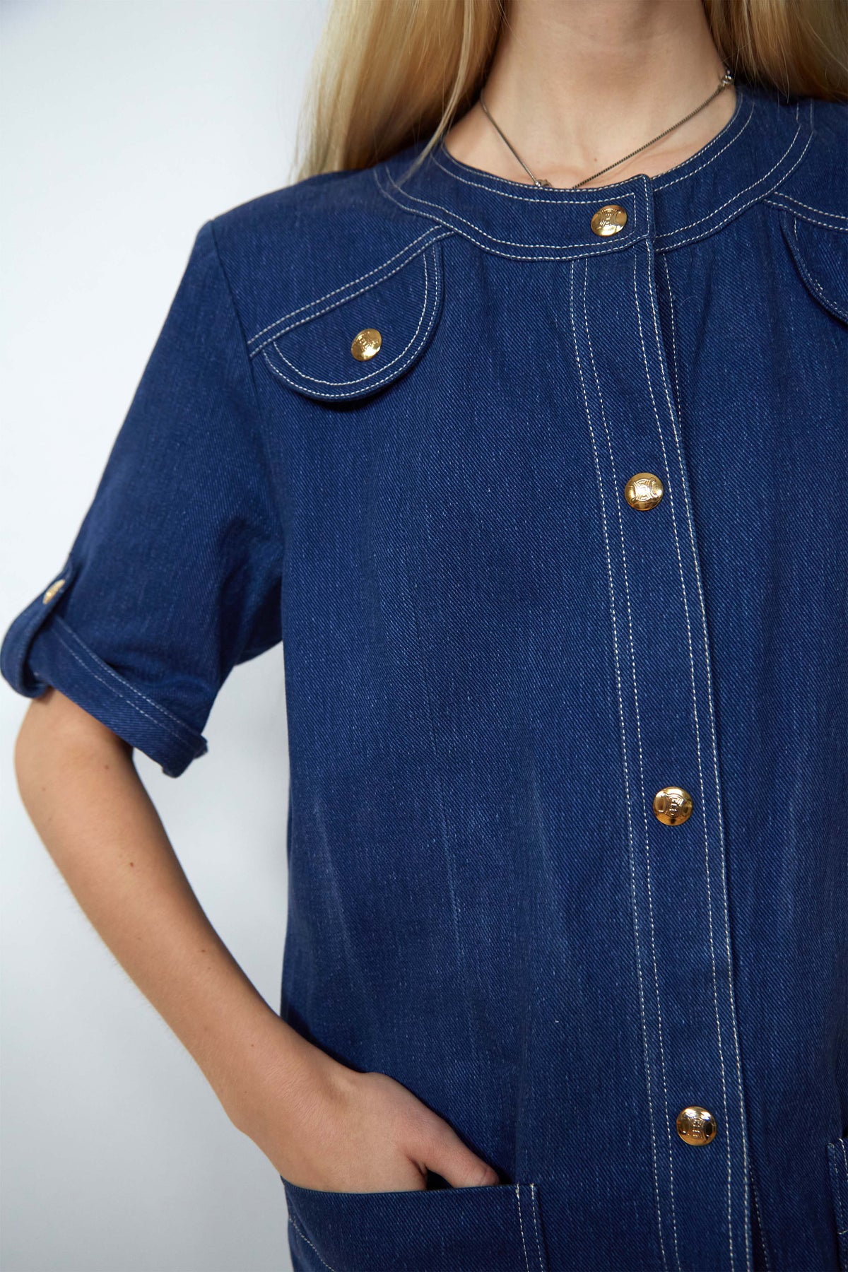 Celine denim dress