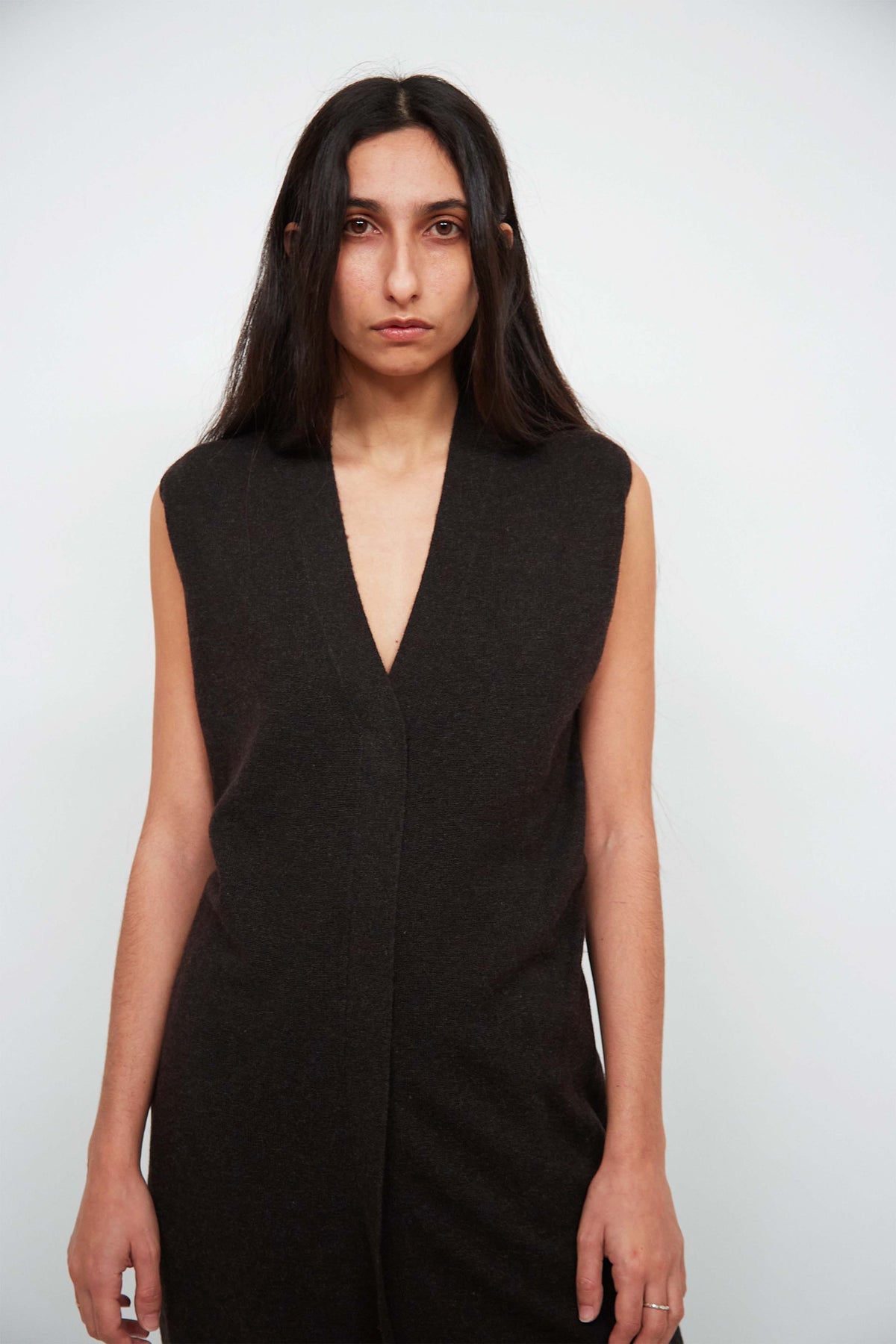 Hermes cashmere vest/dress