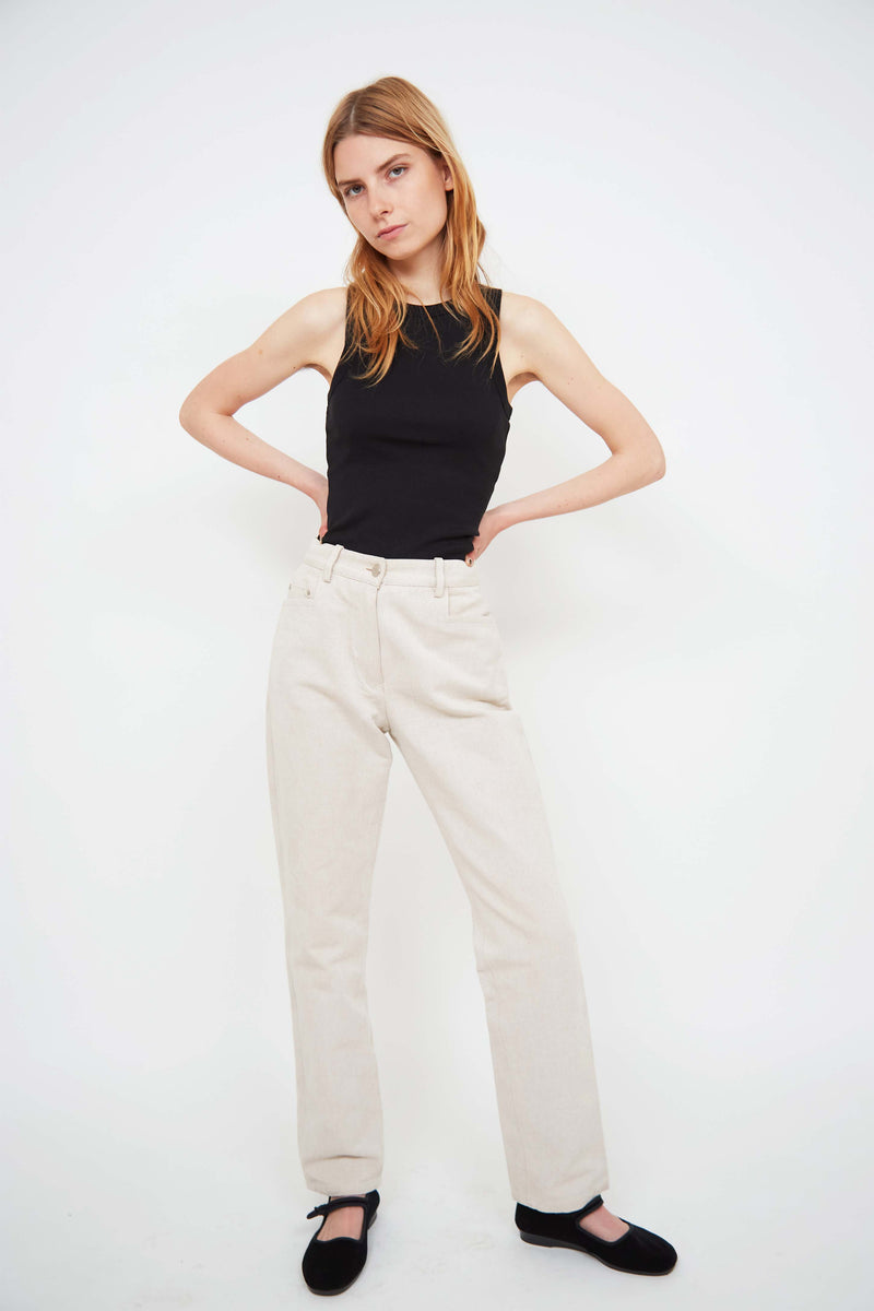 Hermes canvas pants