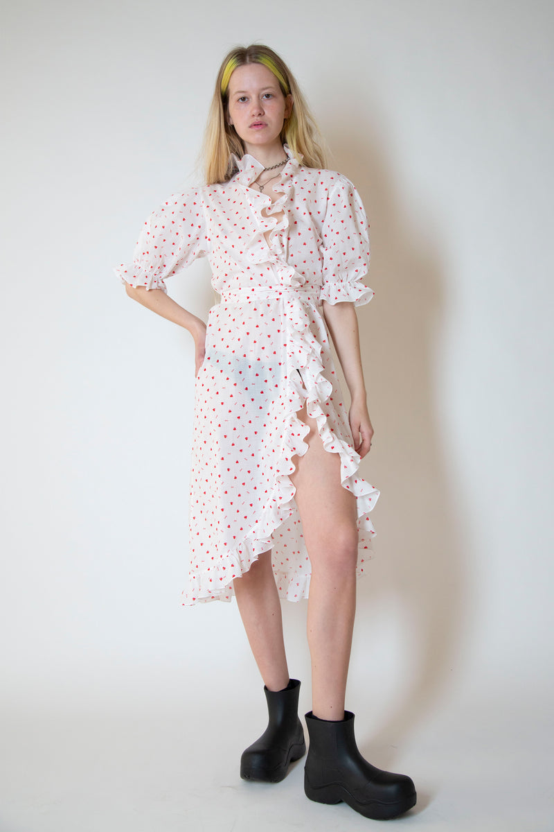 Yves Saint Laurent printed robe
