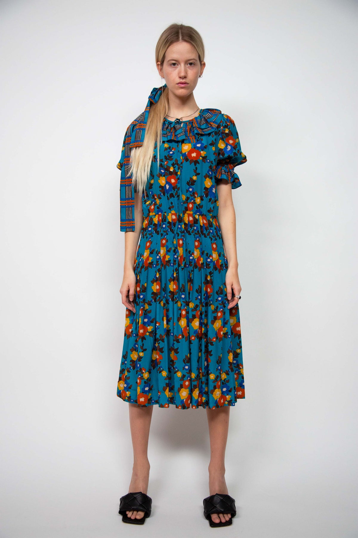 Yves Saint Laurent floral dress