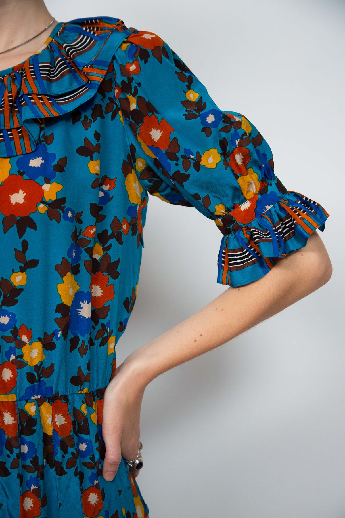 Yves Saint Laurent floral dress