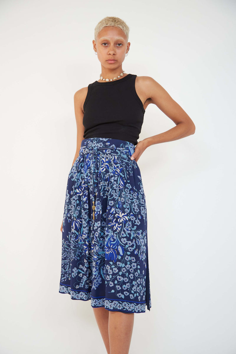 Pucci silk skirt