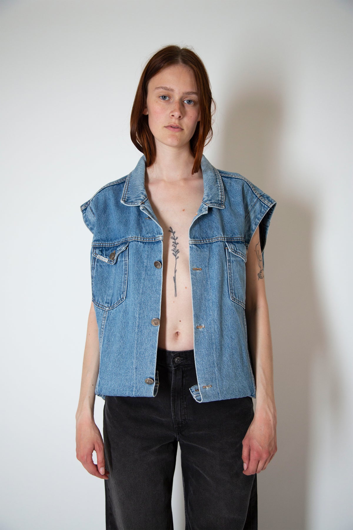 Vintage Denim Vest