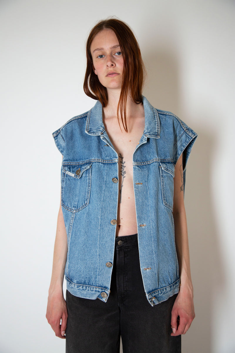 Vintage Denim Vest