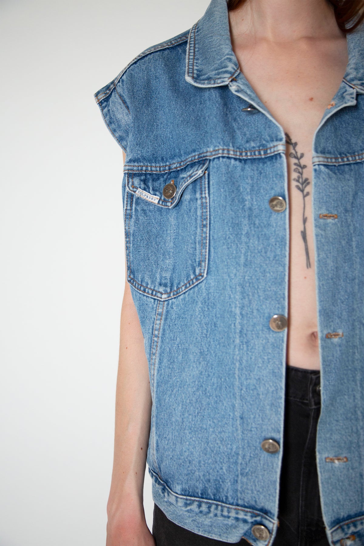 Vintage Denim Vest