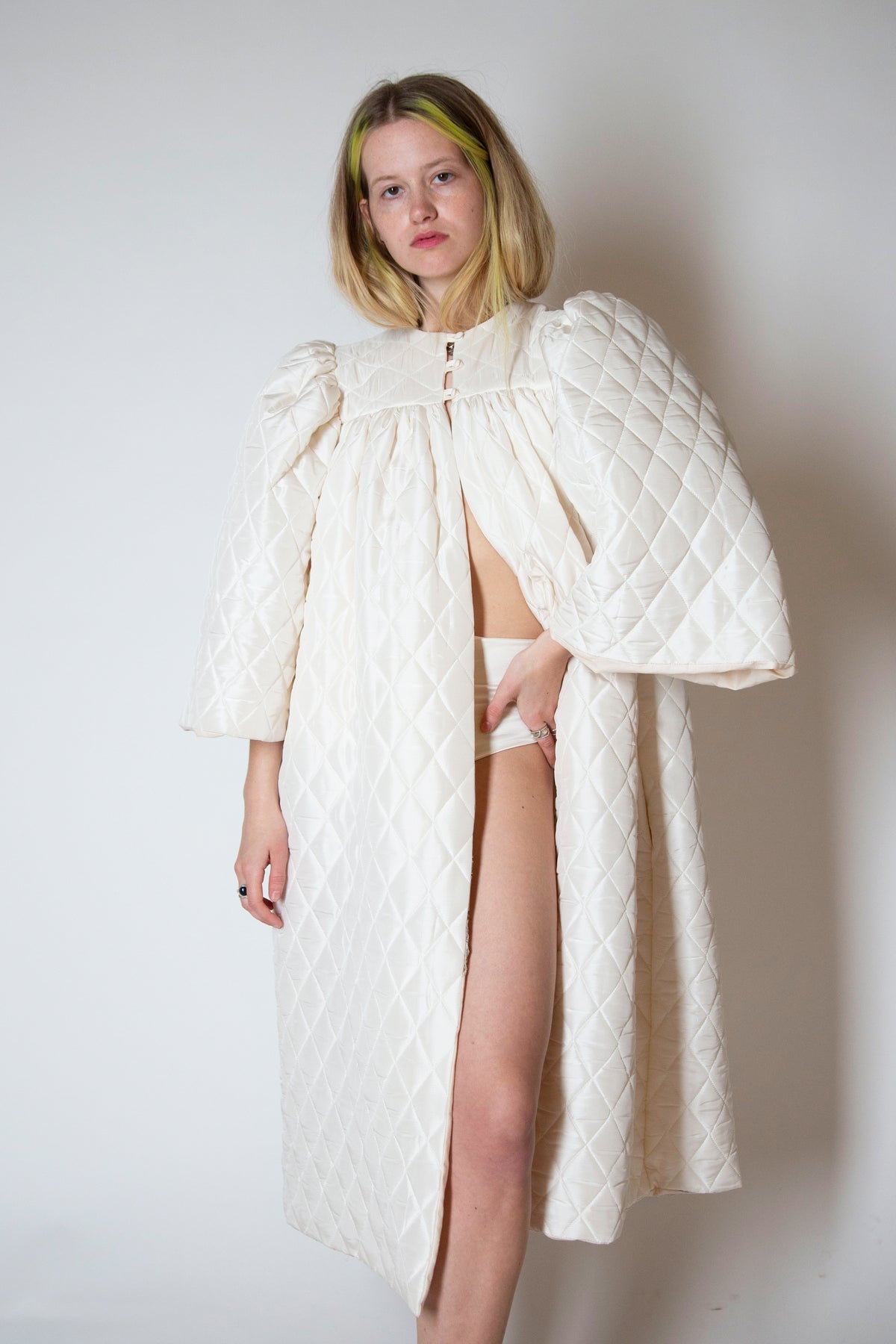 Jerome studio reversible silk coat