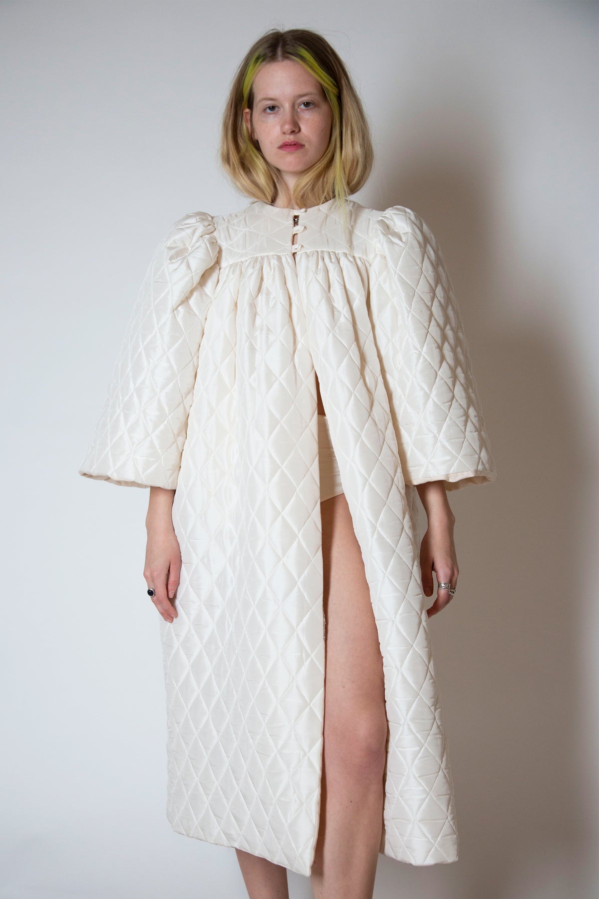 Jerome studio reversible silk coat