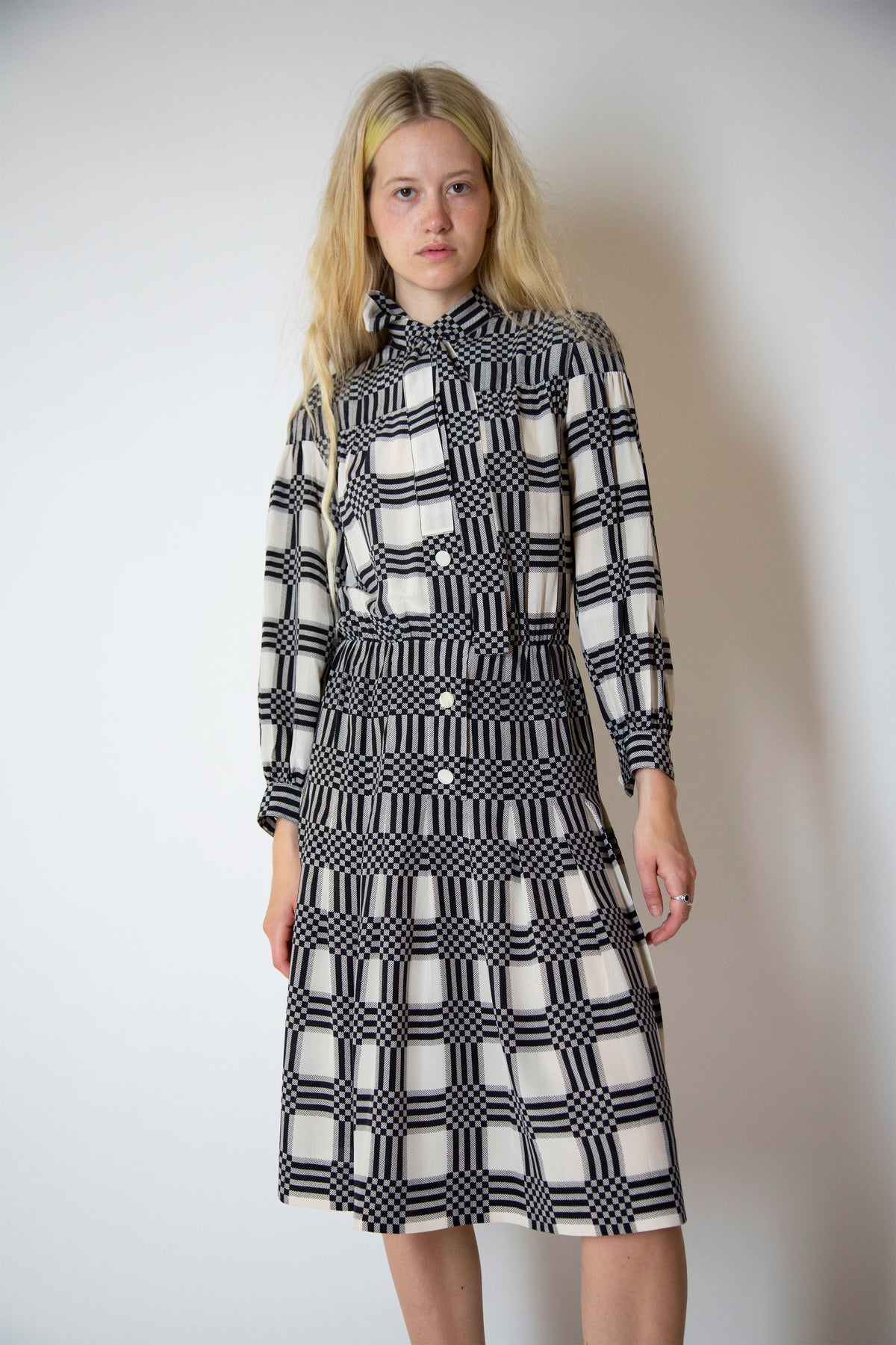 Vintage Celine checkered dress – Jerome Vintage - Main Image