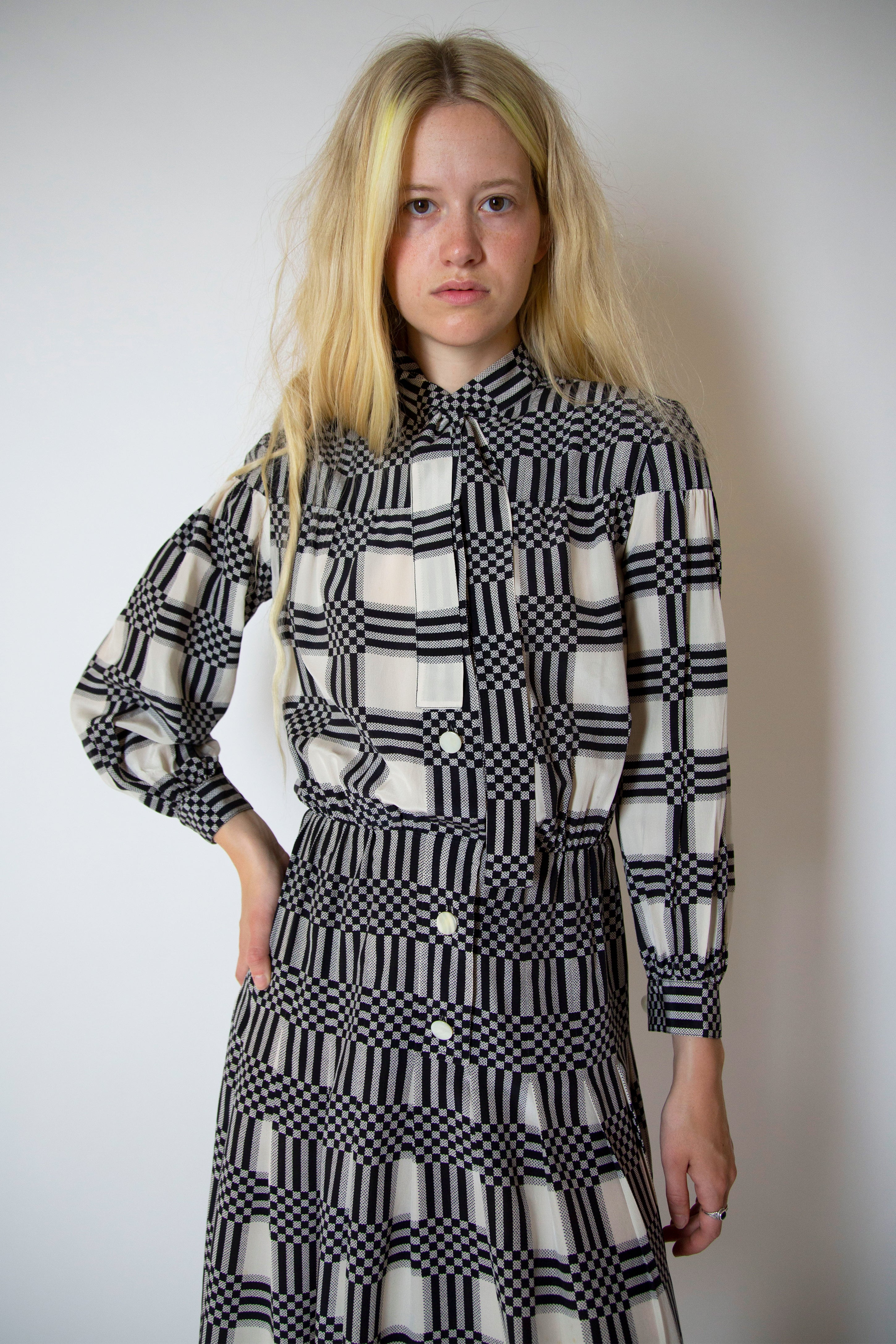 Vintage Celine checkered dress – Jerome Vintage