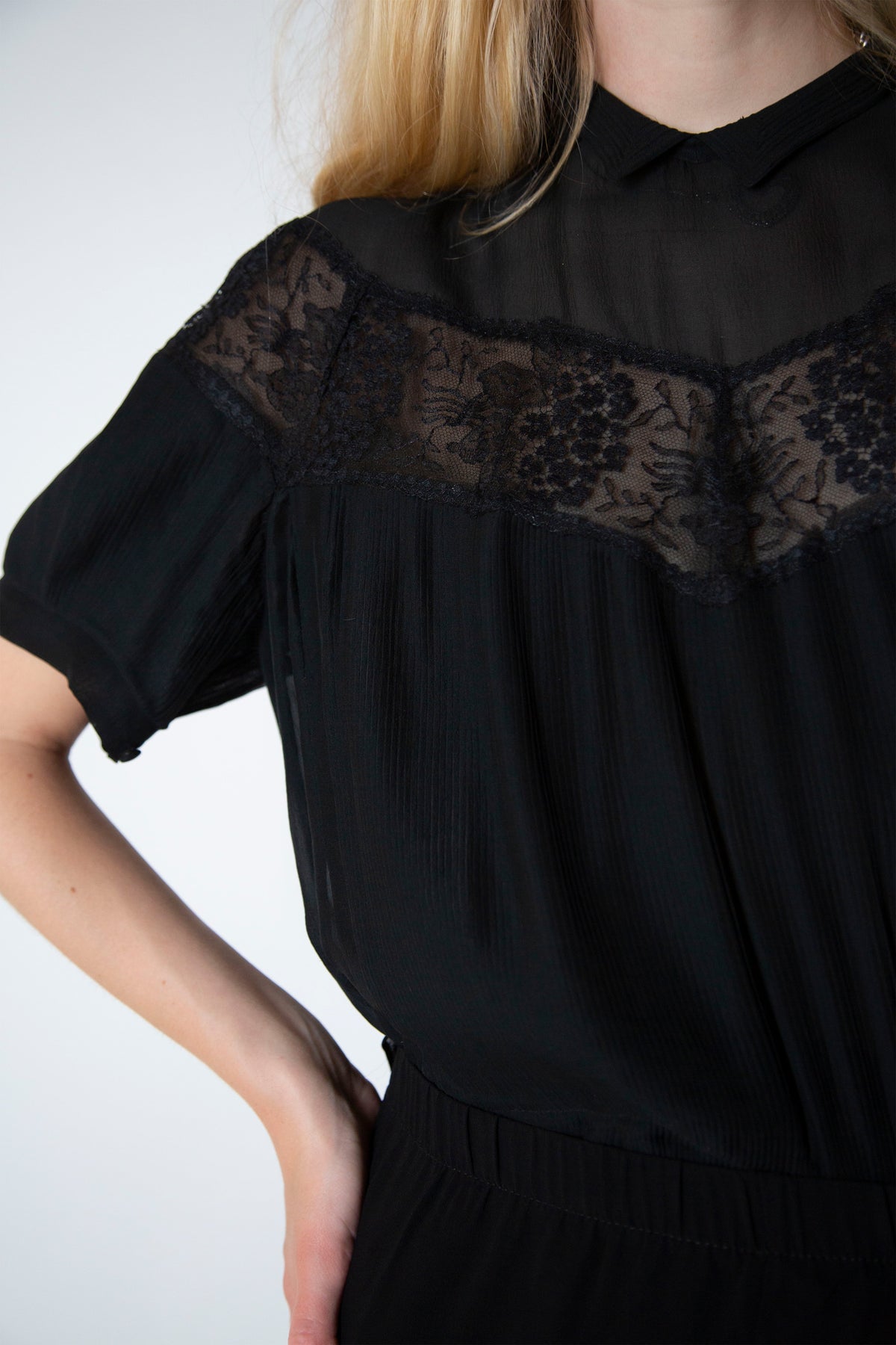 Vintage silk top
