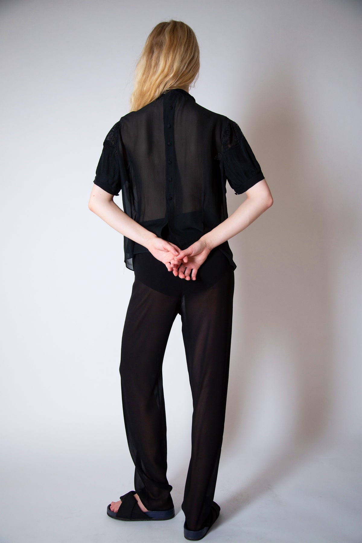 Vintage silk top