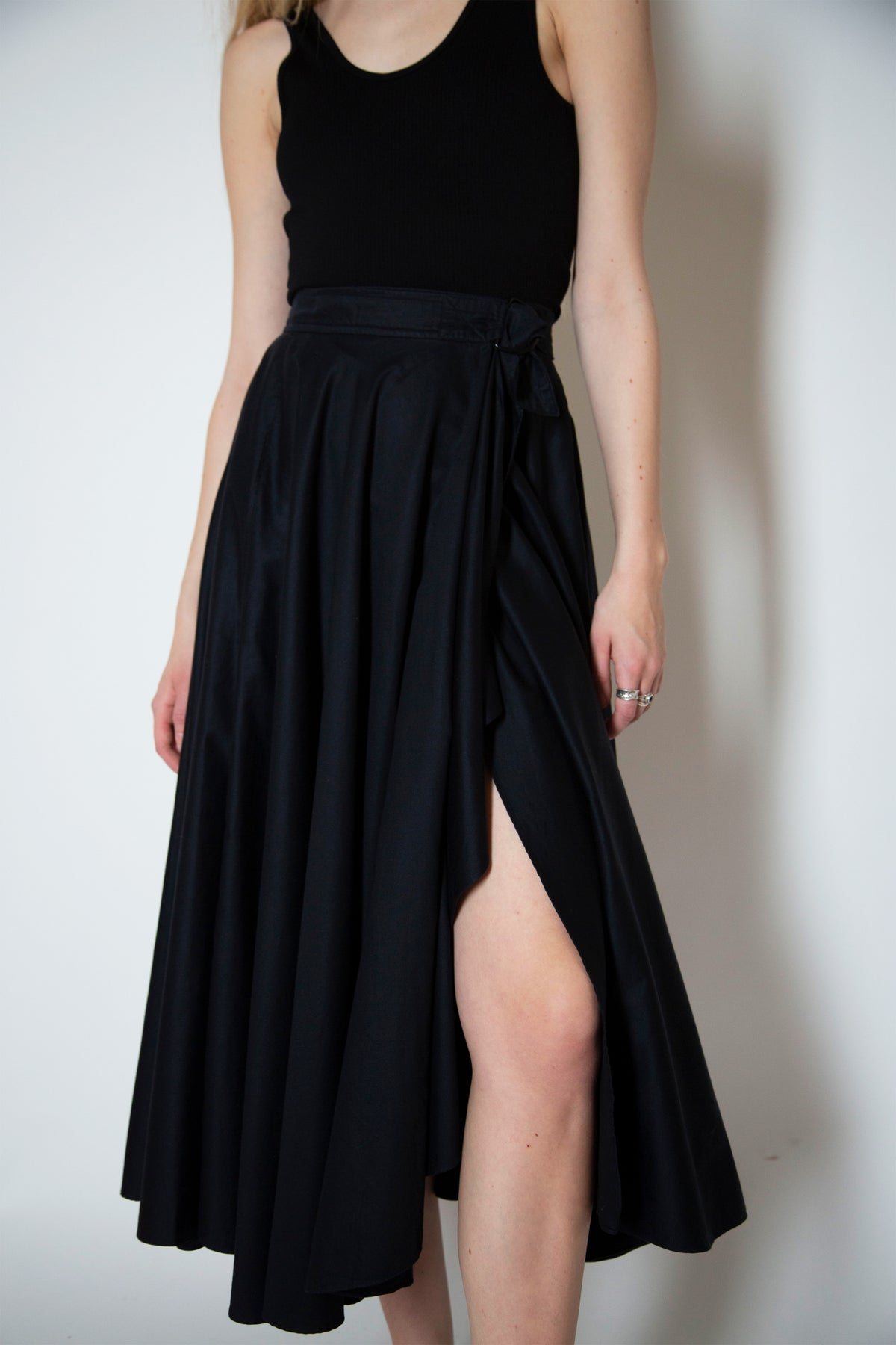 Yves Saint Laurent wrap skirt
