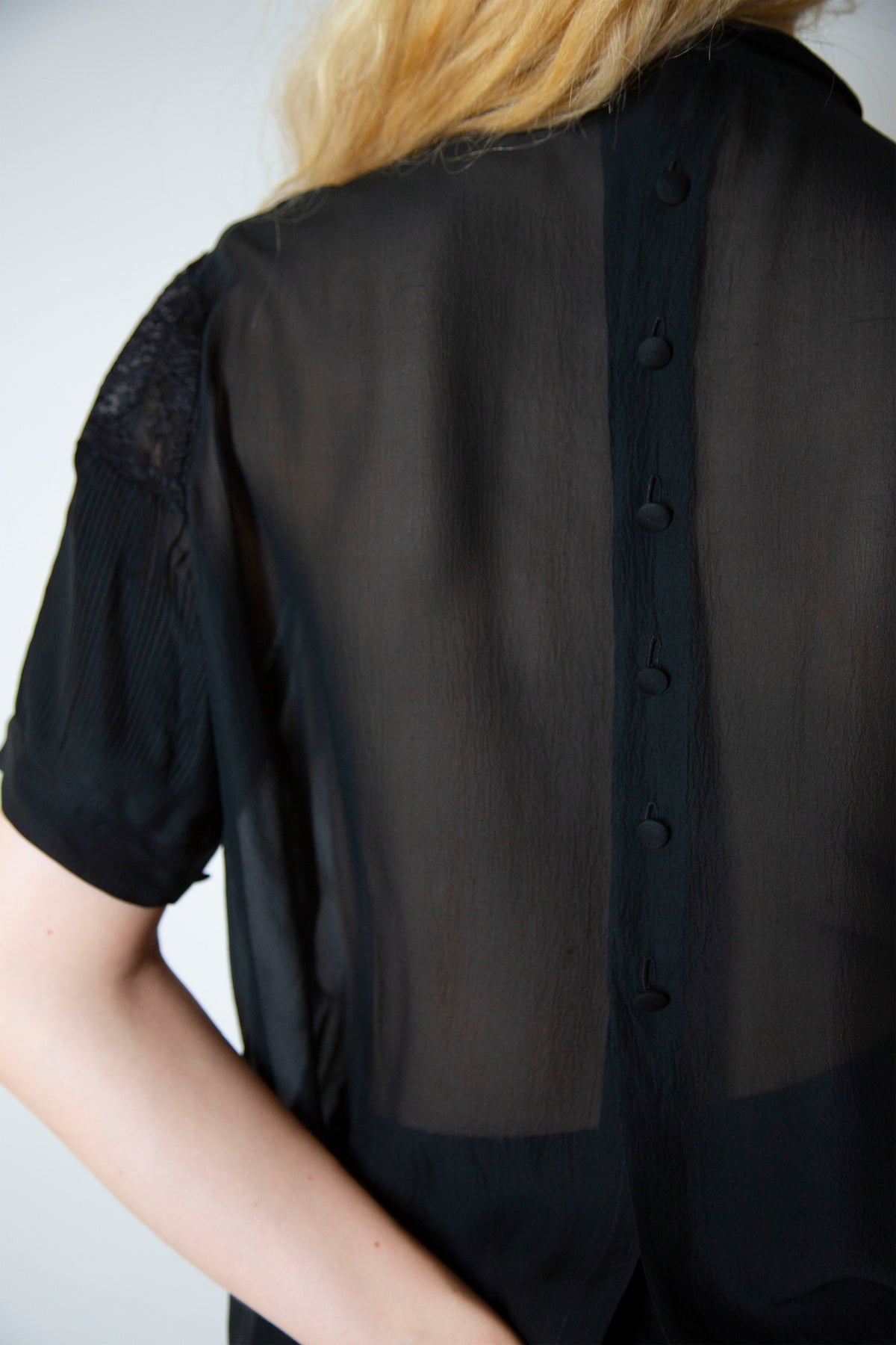 Vintage silk top