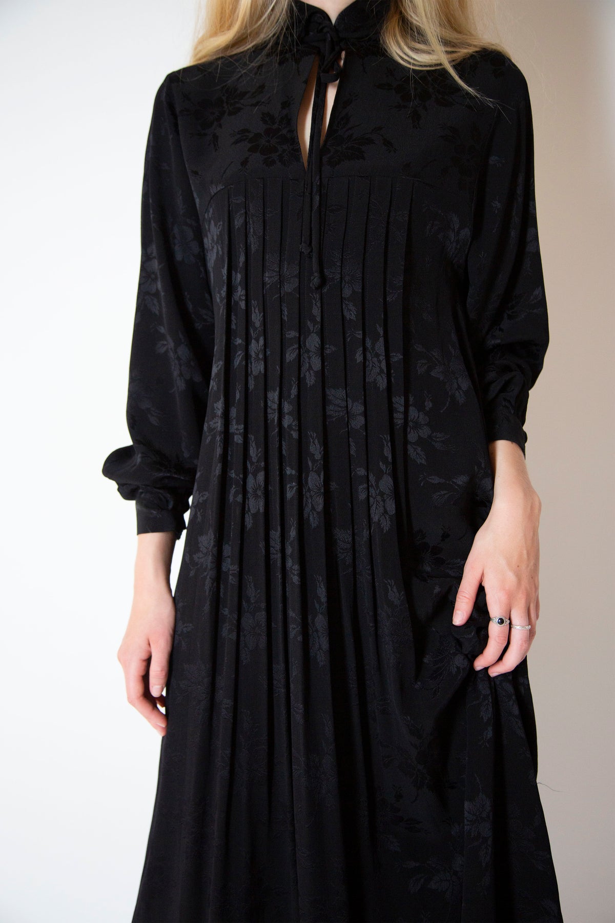 Vintage Guy Laroche pleated dress