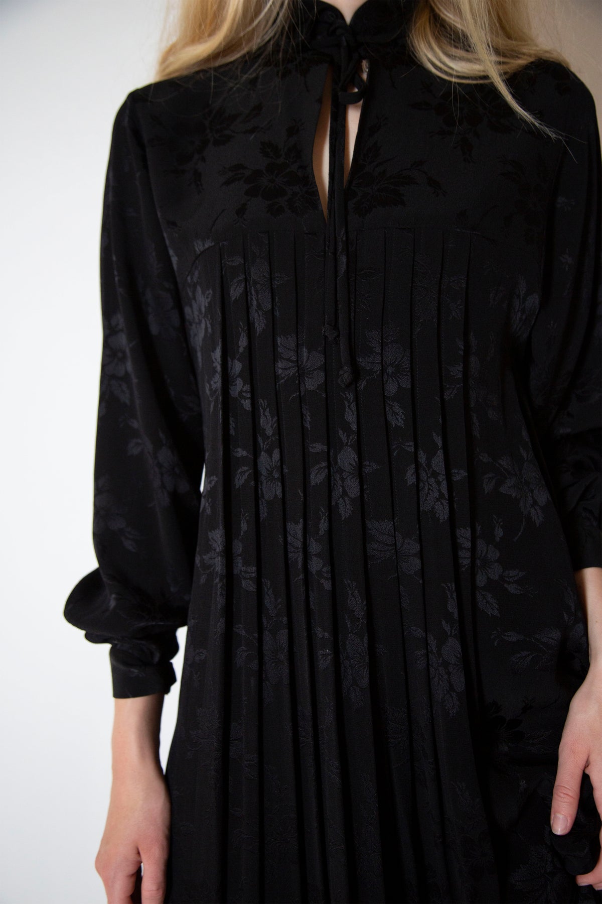 Vintage Guy Laroche pleated dress